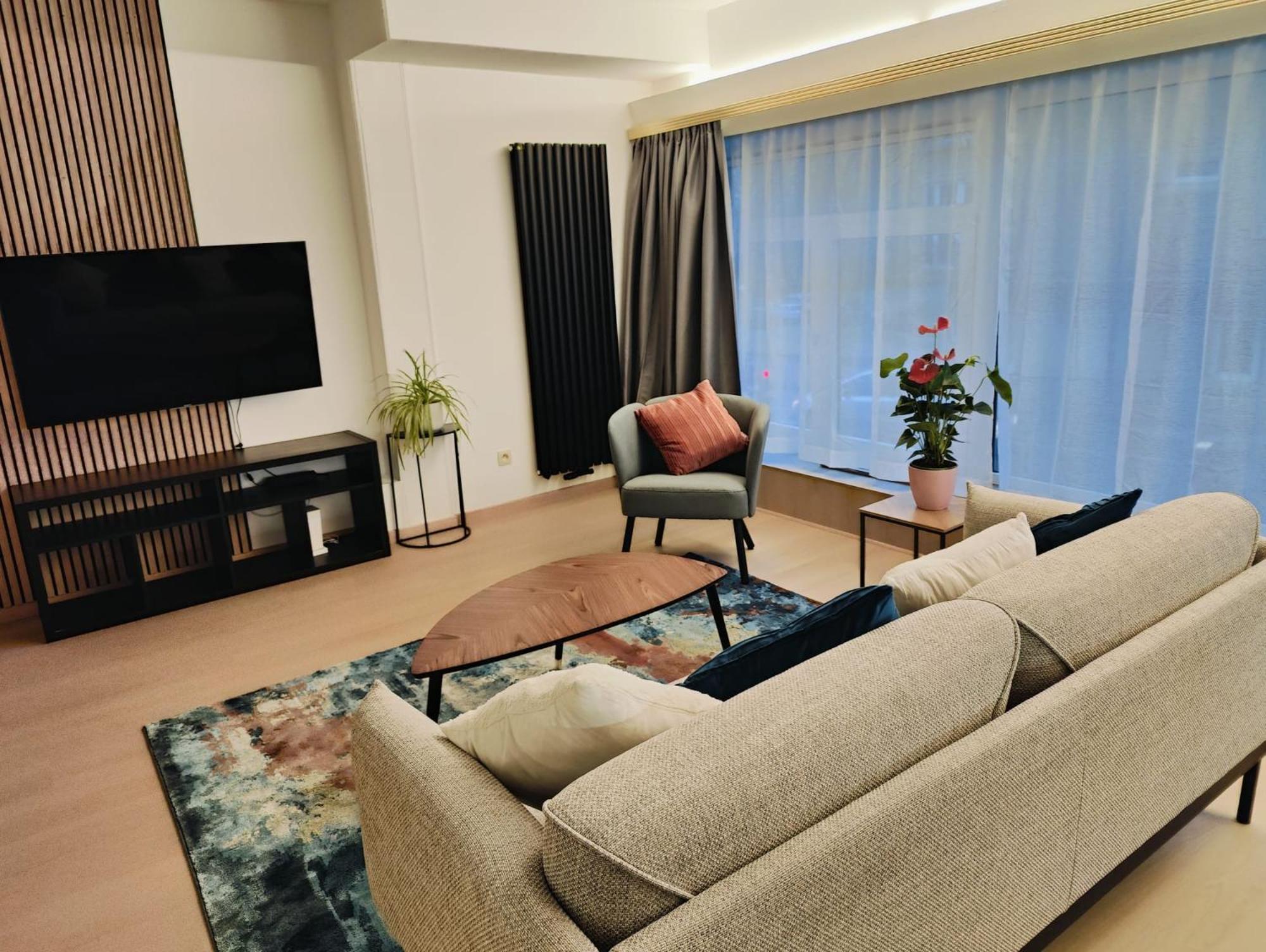 Bright & Cozy Appartment In Brussel Bagian luar foto