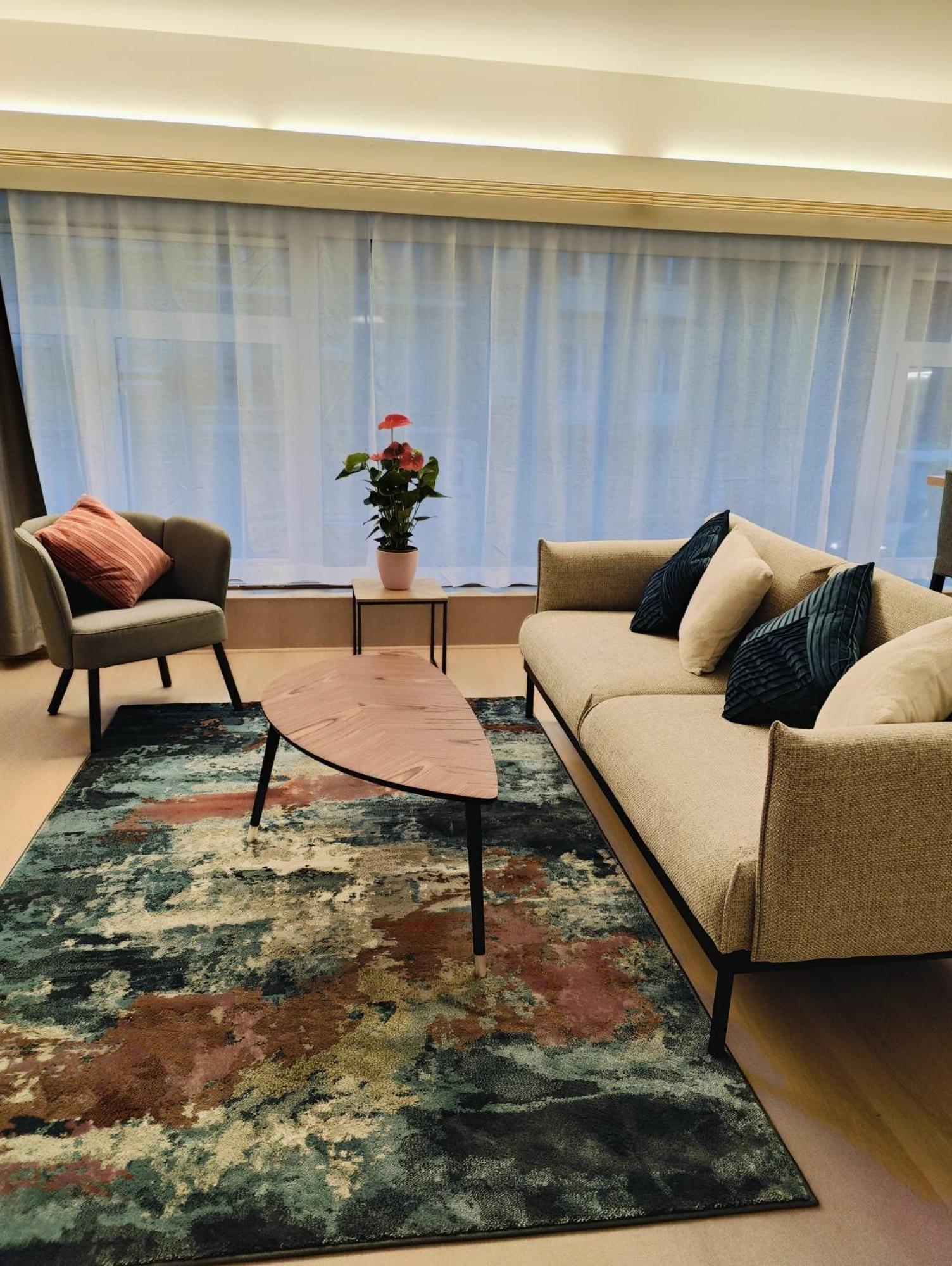 Bright & Cozy Appartment In Brussel Bagian luar foto